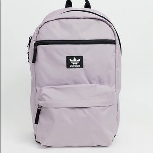 Lavender/Light Purple Adidas Backpack